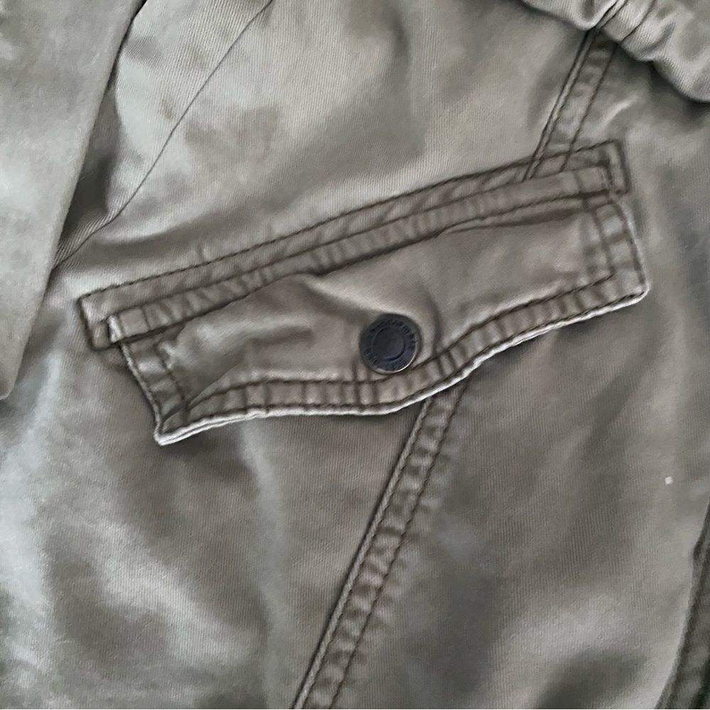 Abercrombie Kids Military Jacket Green XL - Picture 6 of 6